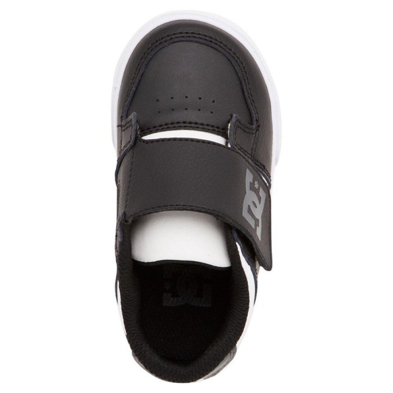 Zapatillas Skate DC Shoes Pure Niños Negras Blancas | MCAX-31025