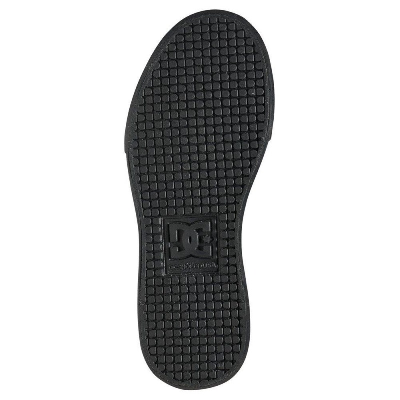 Zapatillas Skate DC Shoes Pure Niños Negras | NVGZ-61205