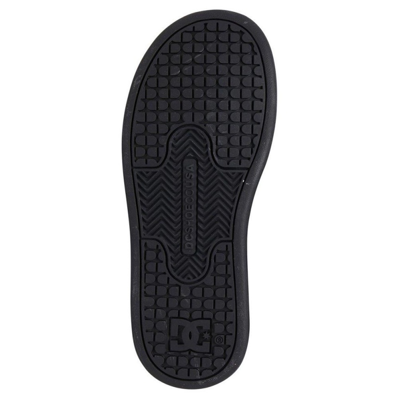 Zapatillas Skate DC Shoes Pure Niños Negras | YMRP-14568