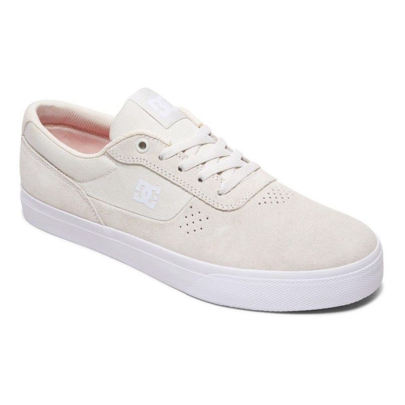 Zapatillas Skate DC Shoes Switch Hombre Gris Blancas | WXTI-28735