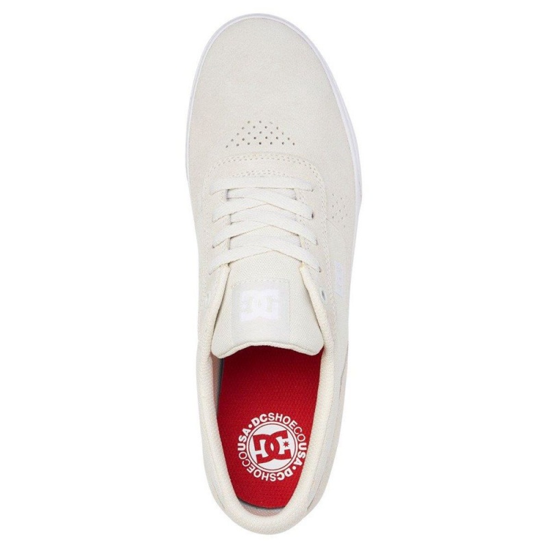 Zapatillas Skate DC Shoes Switch Hombre Gris Blancas | WXTI-28735