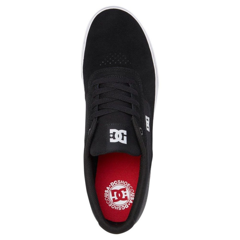 Zapatillas Skate DC Shoes Switch Hombre Negras Blancas | WOBA-43985