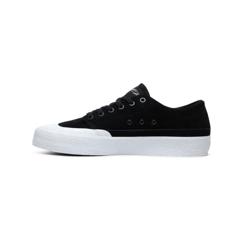 Zapatillas Skate DC Shoes T-Funk Hombre Negras Blancas | QMYS-39725