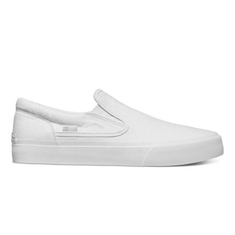 Zapatillas Skate DC Shoes Trase Hombre Blancas | JWVD-80427