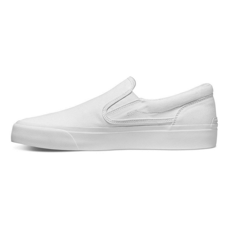 Zapatillas Skate DC Shoes Trase Hombre Blancas | VLIJ-24678