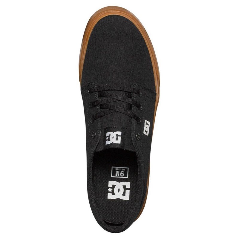 Zapatillas Skate DC Shoes Trase Hombre Negras Marrones | EQOK-39725