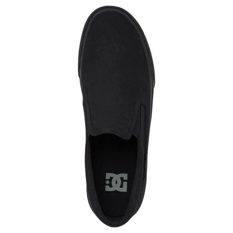 Zapatillas Skate DC Shoes Trase Hombre Negras | LWIA-60497