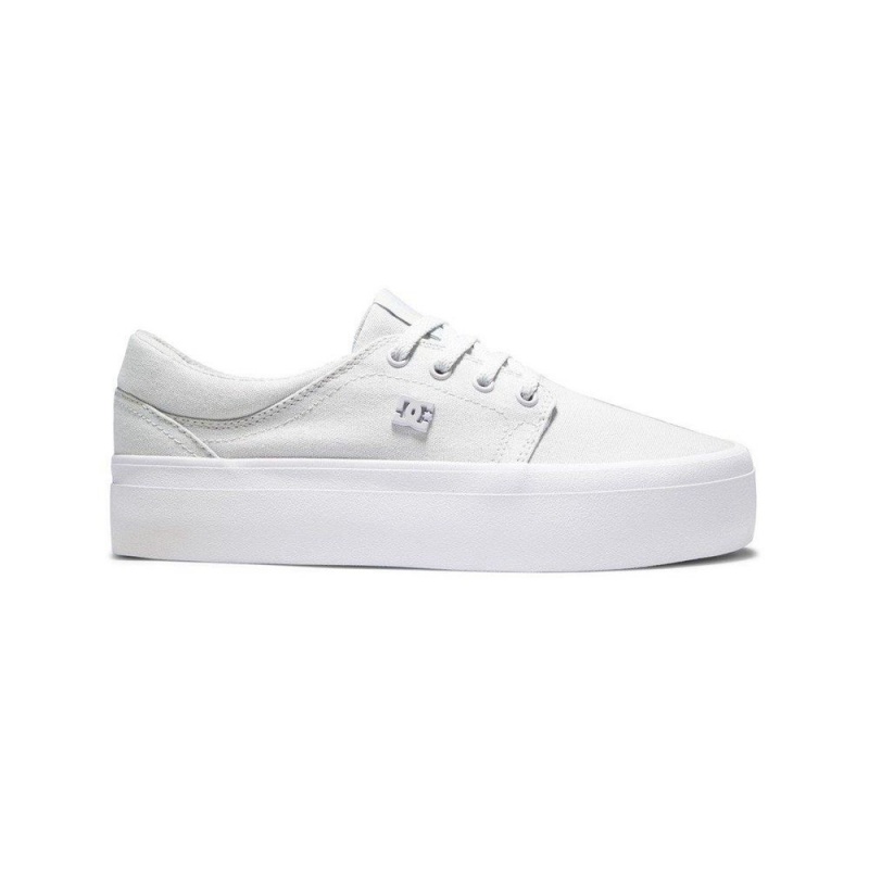 Zapatillas Skate DC Shoes Trase Mujer Gris | RDQP-18567