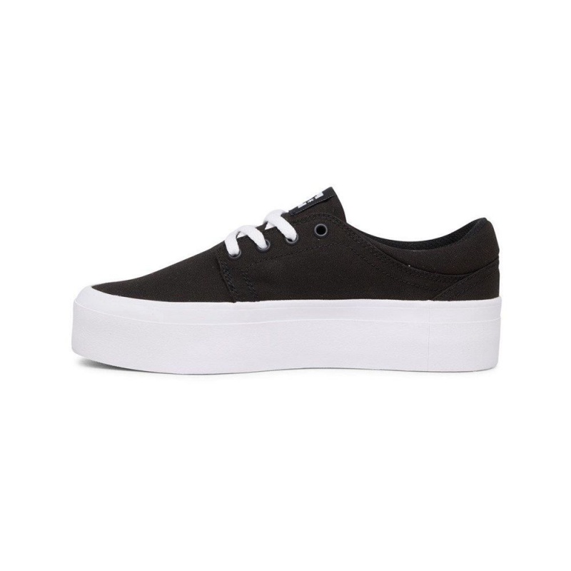 Zapatillas Skate DC Shoes Trase Mujer Negras | URXI-25018