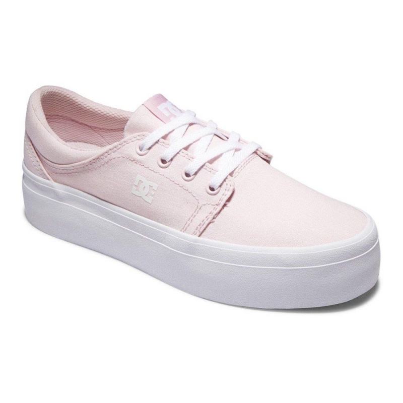 Zapatillas Skate DC Shoes Trase Mujer Rosas | RSBN-69105