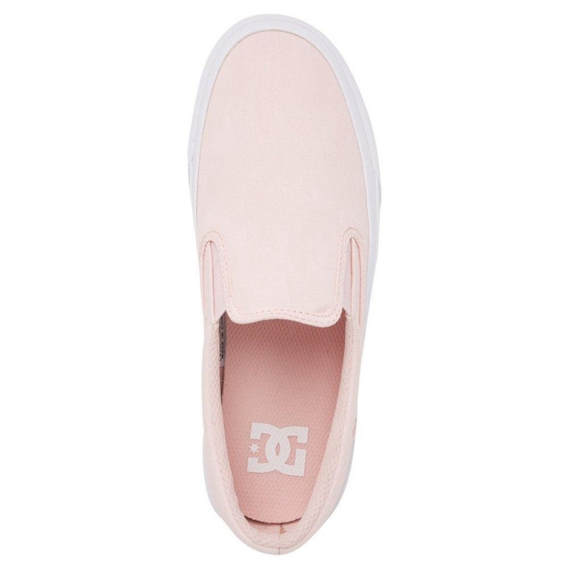 Zapatillas Skate DC Shoes Trase Mujer Rosas | WSMX-53746