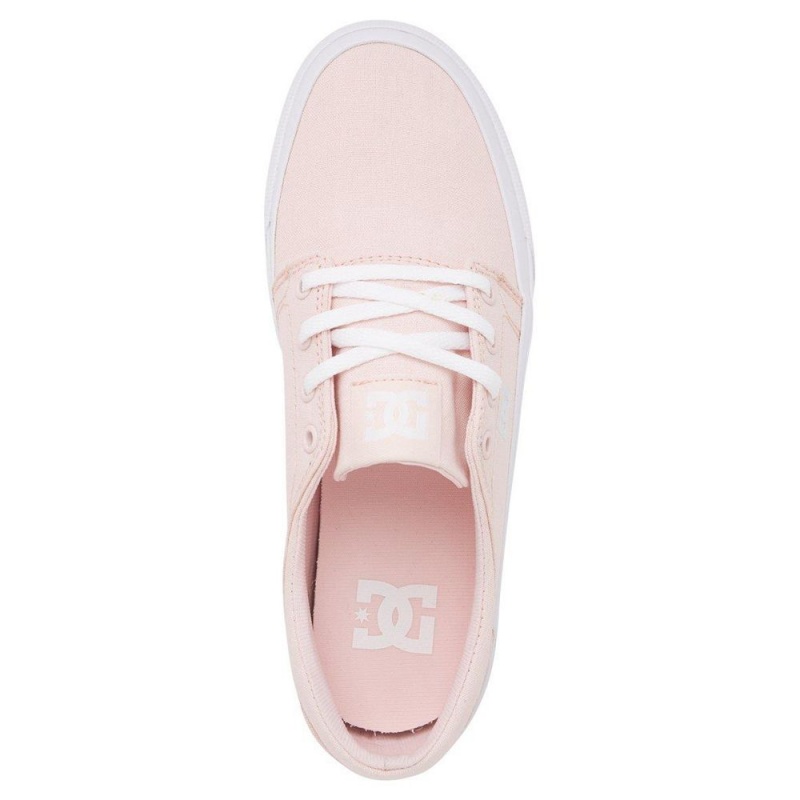 Zapatillas Skate DC Shoes Trase Mujer Rosas | VRPD-30961