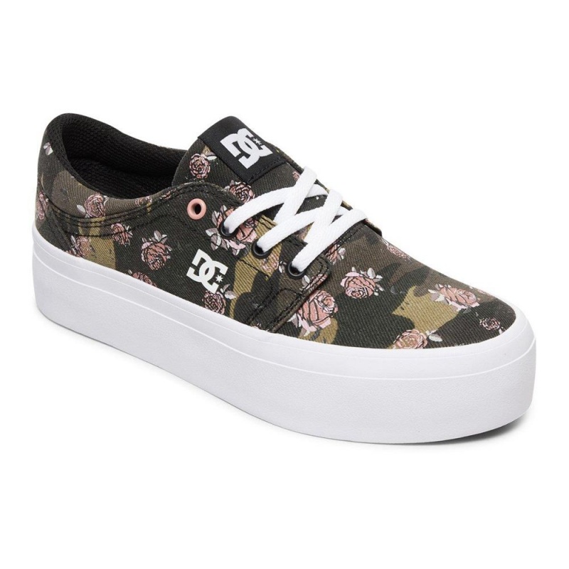 Zapatillas Skate DC Shoes Trase Mujer Rosas | LSGK-14276