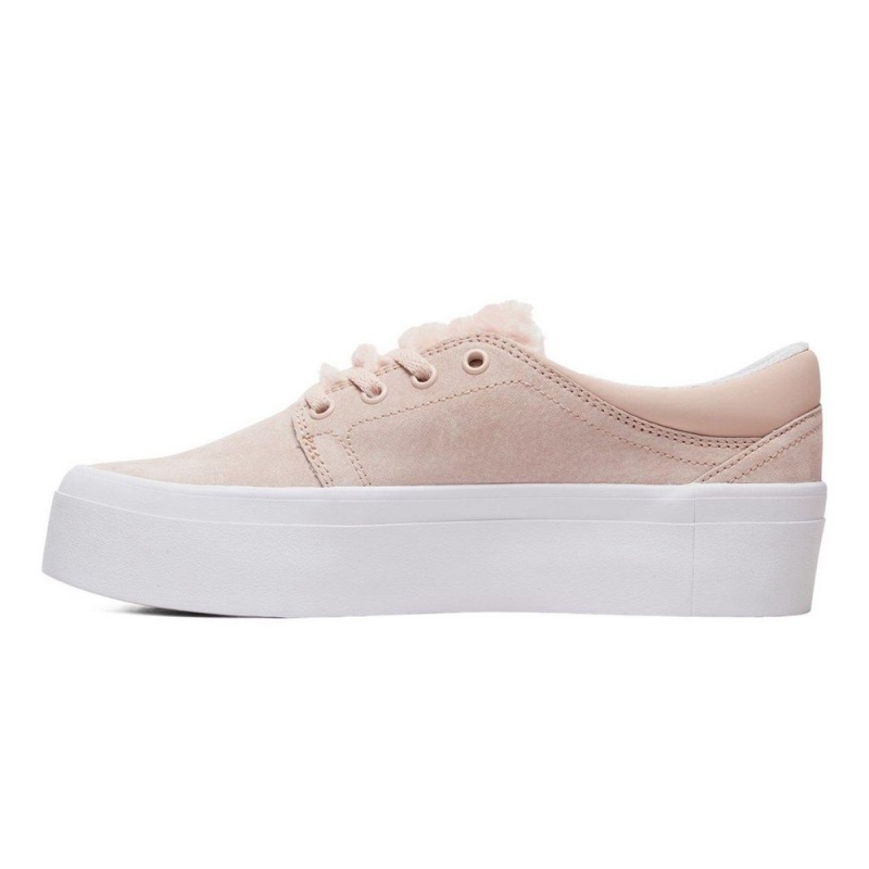 Zapatillas Skate DC Shoes Trase Mujer Rosas | LENH-94051