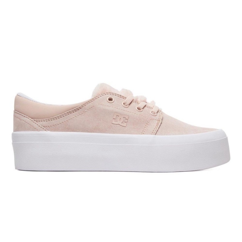 Zapatillas Skate DC Shoes Trase Mujer Rosas | LENH-94051