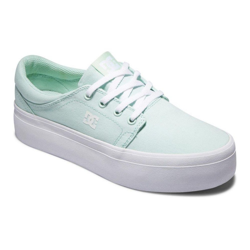 Zapatillas Skate DC Shoes Trase Mujer Verde | YVGZ-12697