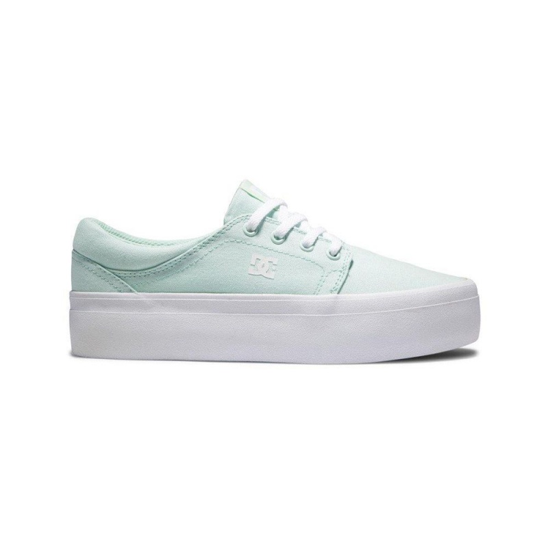 Zapatillas Skate DC Shoes Trase Mujer Verde | YVGZ-12697