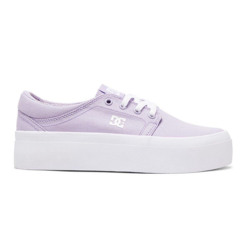 Zapatillas Skate DC Shoes Trase TX Mujer Moradas | FEUV-41809