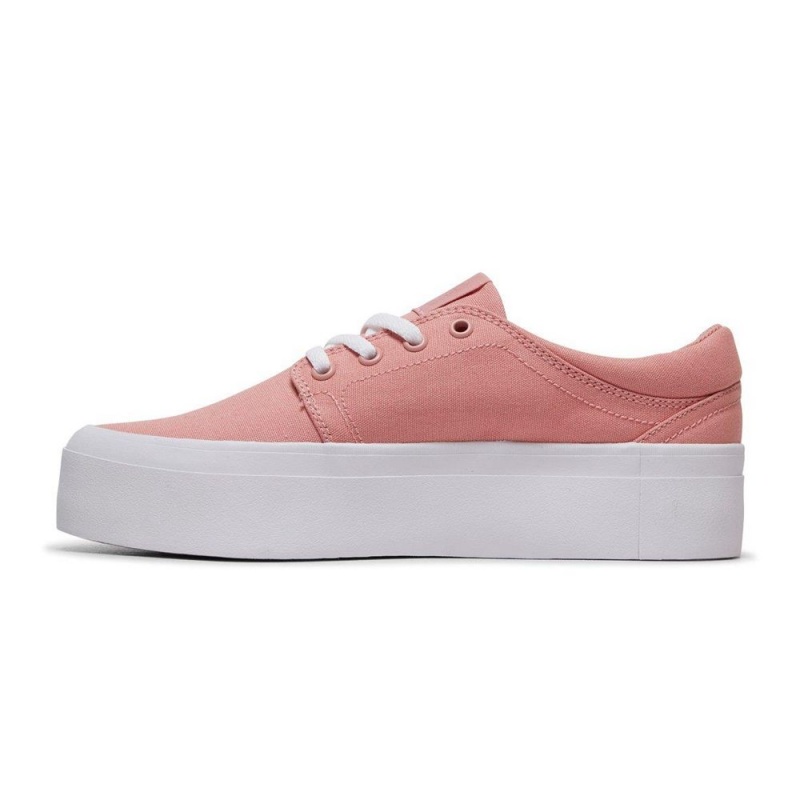 Zapatillas Skate DC Shoes Trase TX Mujer Rosas | LHXZ-23470