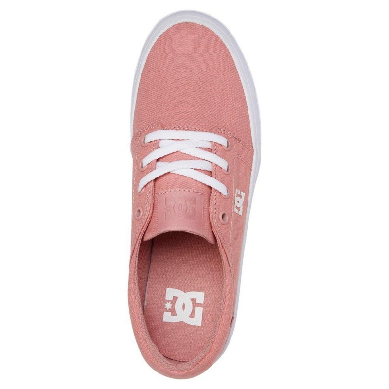 Zapatillas Skate DC Shoes Trase TX Mujer Rosas | LHXZ-23470