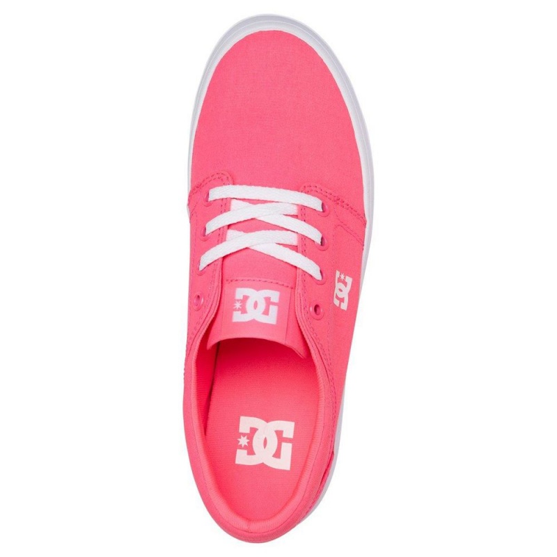 Zapatillas Skate DC Shoes Trase TX Mujer Rosas Oscuro | SEZM-79365