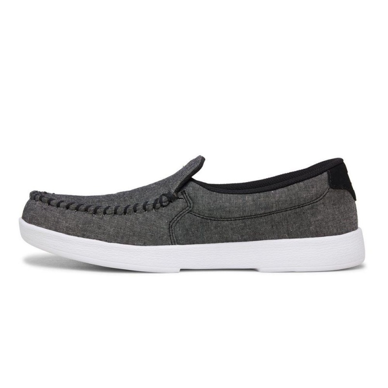 Zapatillas Skate DC Shoes Villain Hombre Gris | LWYO-91463