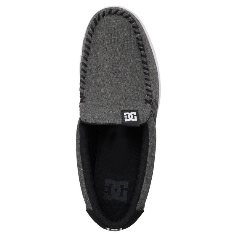 Zapatillas Skate DC Shoes Villain Hombre Gris | LWYO-91463